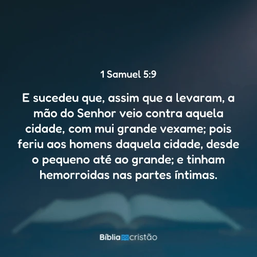 1 Samuel 5:9
