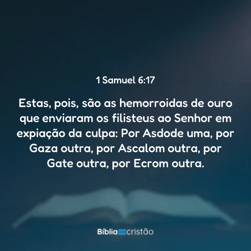 1 Samuel 6:17