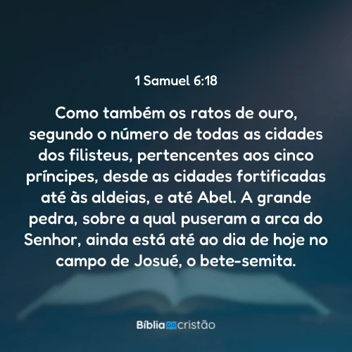 1 Samuel 6:18