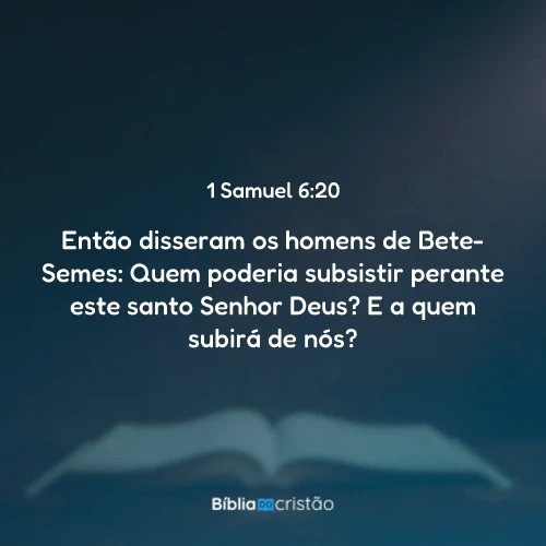 1 Samuel 6:20