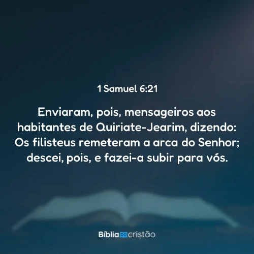 1 Samuel 6:21