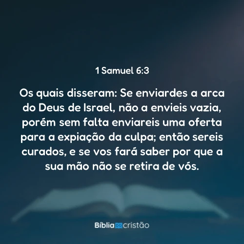 1 Samuel 6:3