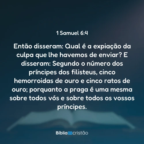 1 Samuel 6:4