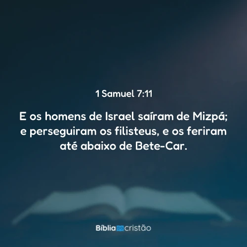 1 Samuel 7:11
