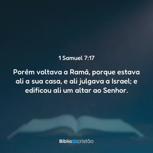 1 Samuel 7:17