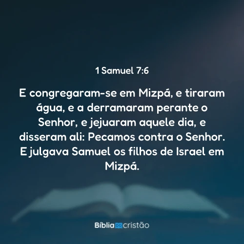 1 Samuel 7:6