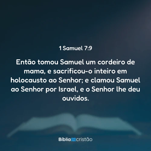 1 Samuel 7:9