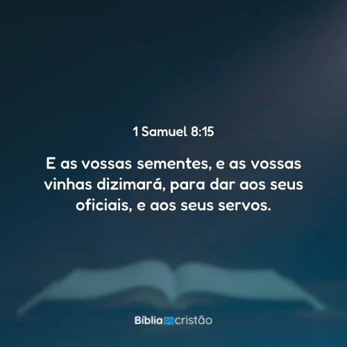 1 Samuel 8:15