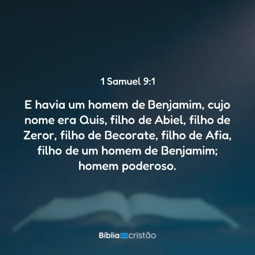 1 Samuel 9:1