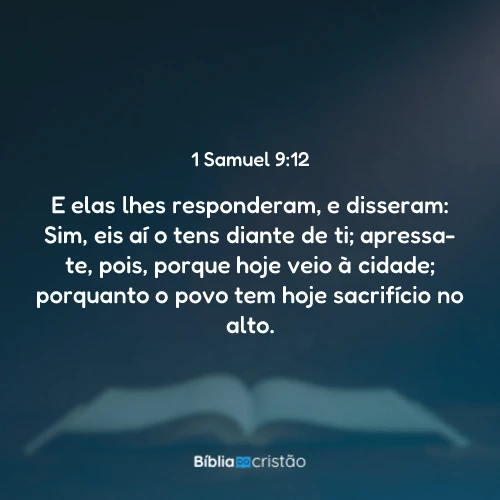 1 Samuel 9:12