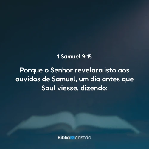 1 Samuel 9:15