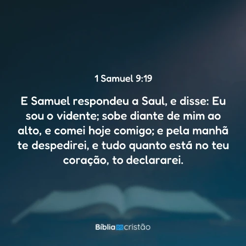 1 Samuel 9:19