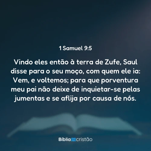 1 Samuel 9:5