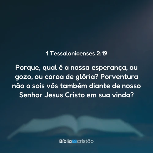 1 Tessalonicenses 2:19