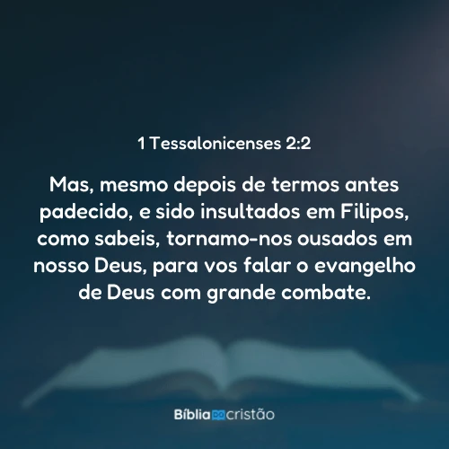 1 Tessalonicenses 2:2