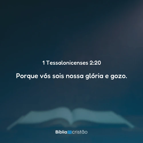 1 Tessalonicenses 2:20