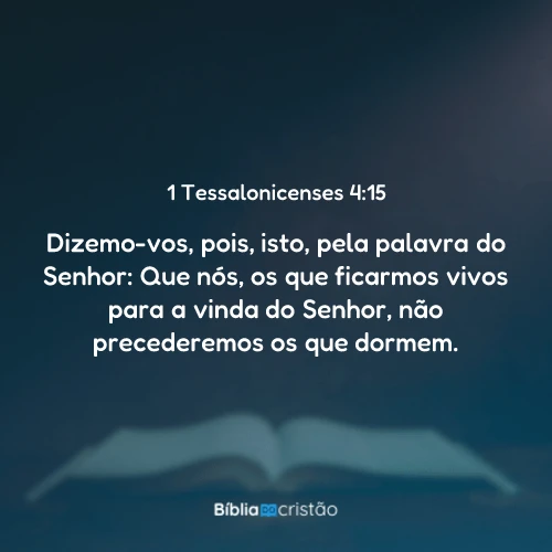 1 Tessalonicenses 4:15