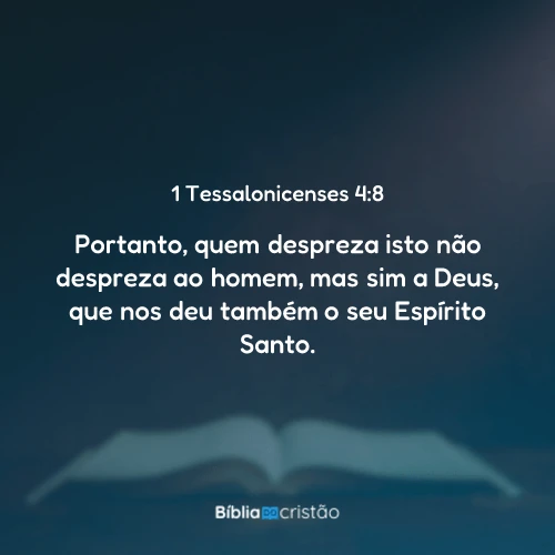 1 Tessalonicenses 4:8