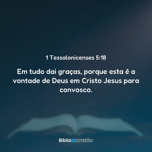 1 Tessalonicenses 5:18