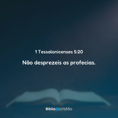 1 Tessalonicenses 5:20