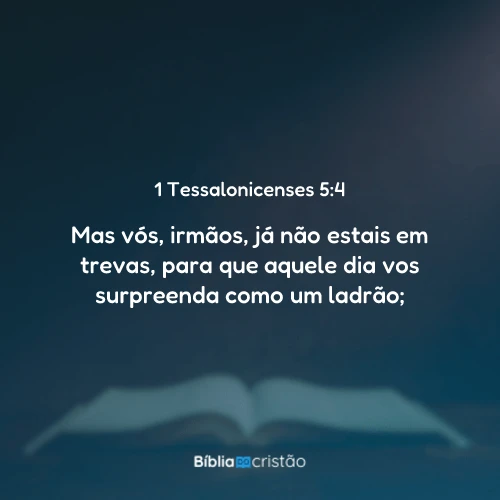 1 Tessalonicenses 5:4