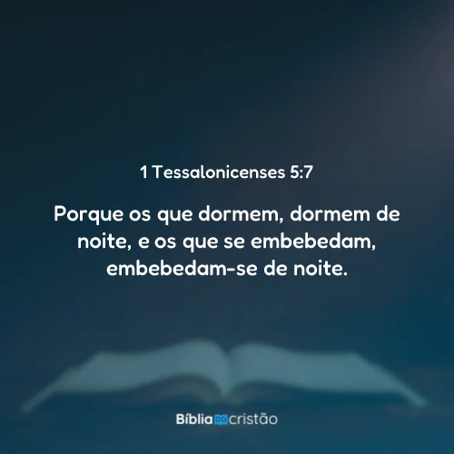 1 Tessalonicenses 5:7