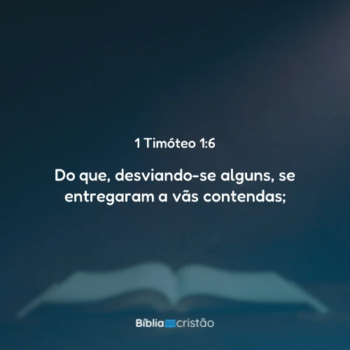 1 Timóteo 1:6
