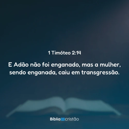 1 Timóteo 2:14