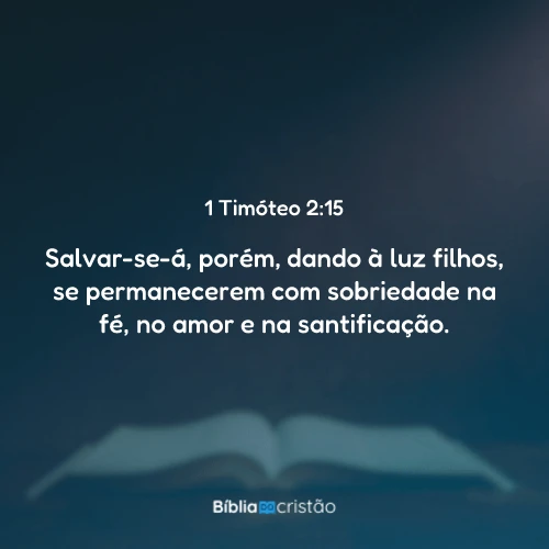 1 Timóteo 2:15