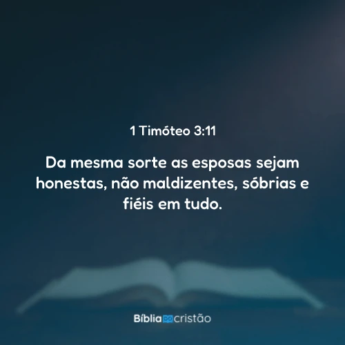 1 Timóteo 3:11