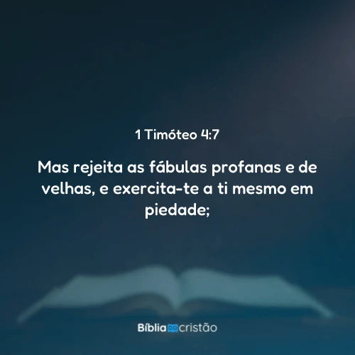1 Timóteo 4:7