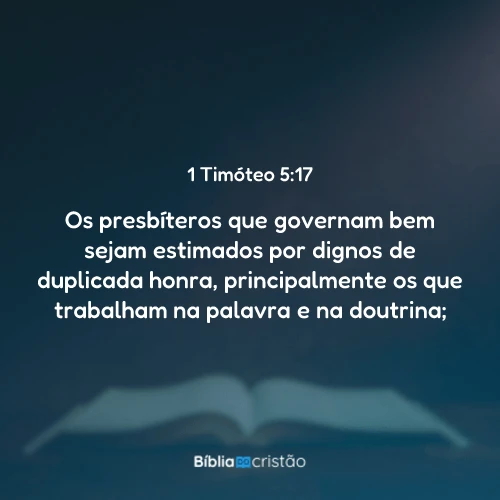 1 Timóteo 5:17