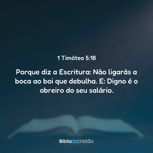 1 Timóteo 5:18