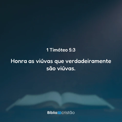 1 Timóteo 5:3