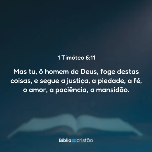 1 Timóteo 6:11