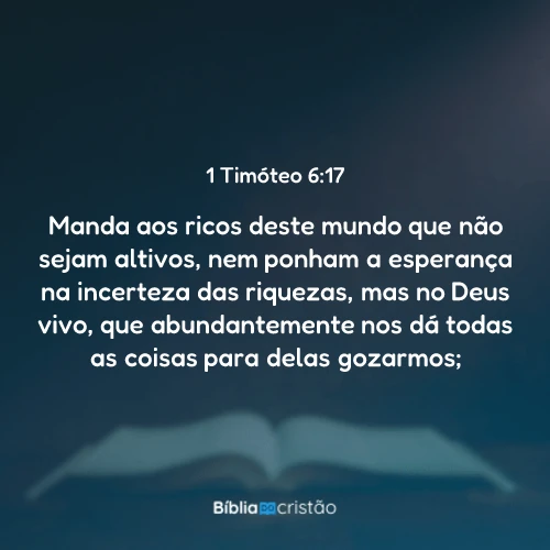1 Timóteo 6:17