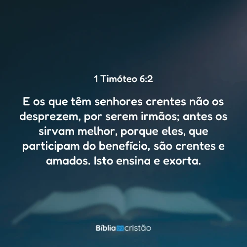 1 Timóteo 6:2