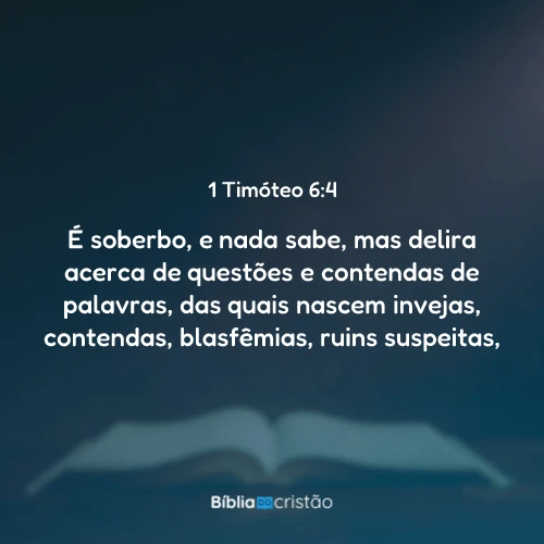 1 Timóteo 6:4