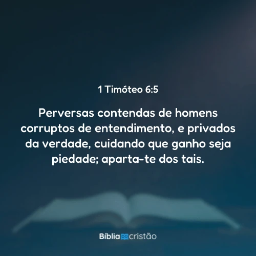 1 Timóteo 6:5
