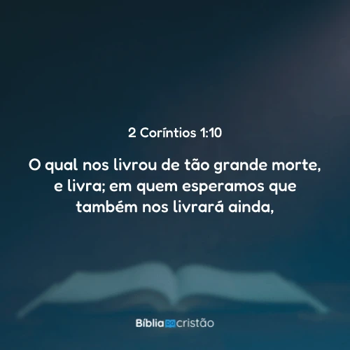 2 Coríntios 1:10