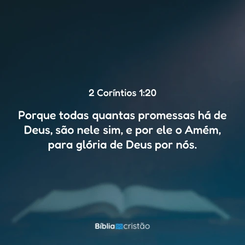 2 Coríntios 1:20