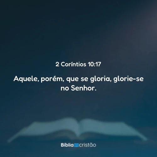 2 Coríntios 10:17