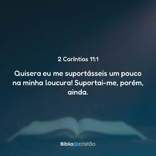 2 Coríntios 11:1