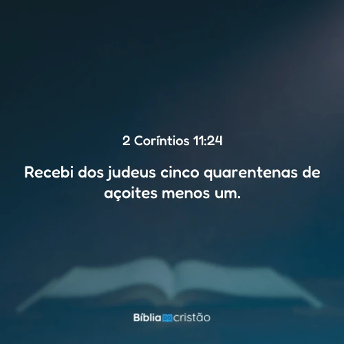 2 Coríntios 11:24