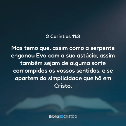 2 Coríntios 11:3