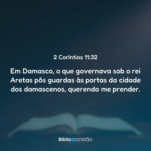 2 Coríntios 11:32