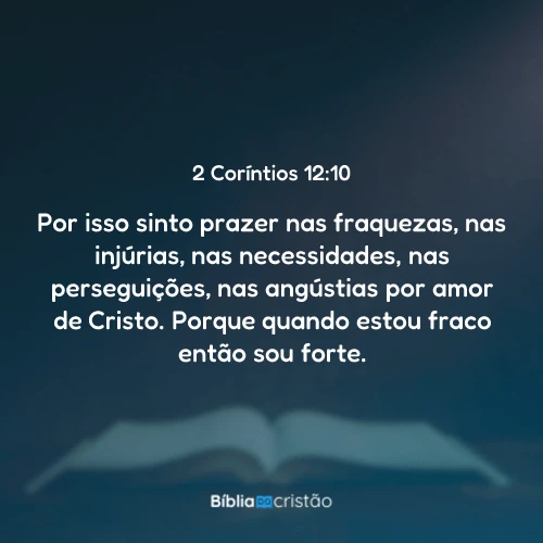 2 Coríntios 12:10