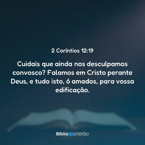 2 Coríntios 12:19
