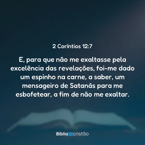 2 Coríntios 12:7