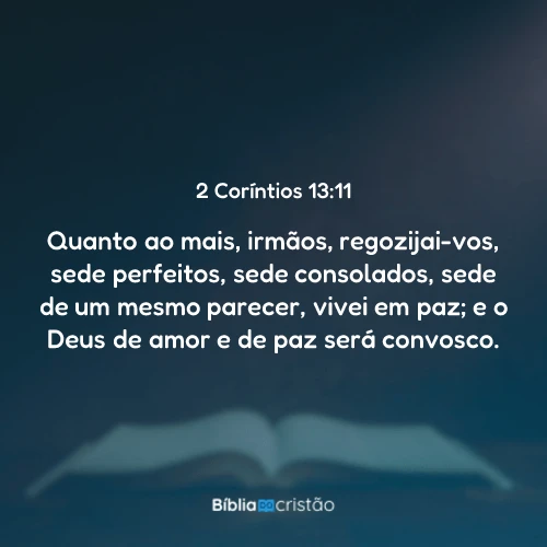 2 Coríntios 13:11